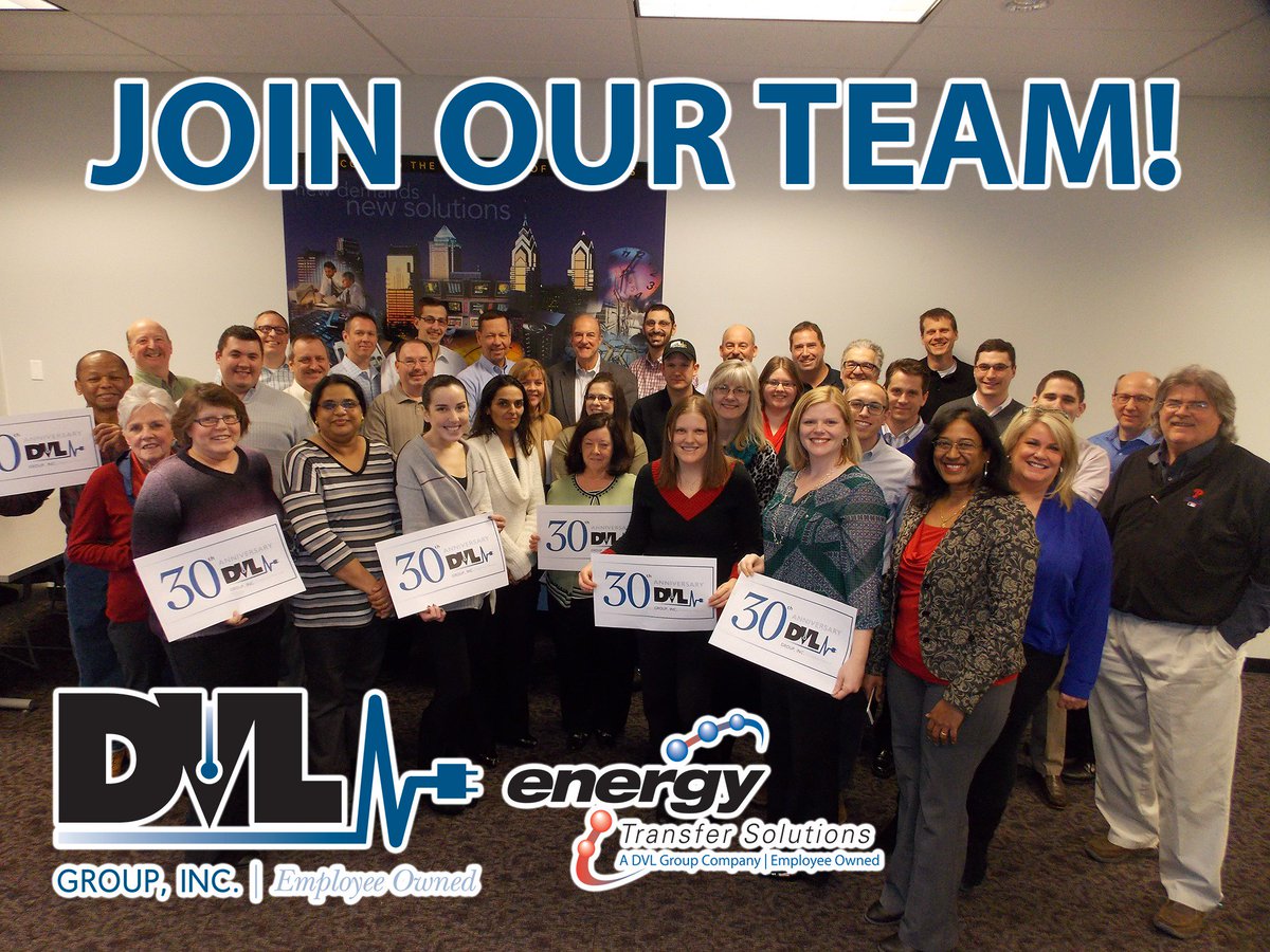 DVLGroupInc's tweet photo. #DVLGroup is #EmployeeOwned &amp; we're #NowHiring! Search positions: https://t.co/aJI725p0q2 #HVAC #Power #DataCenters https://t.co/kC3uBQivYb