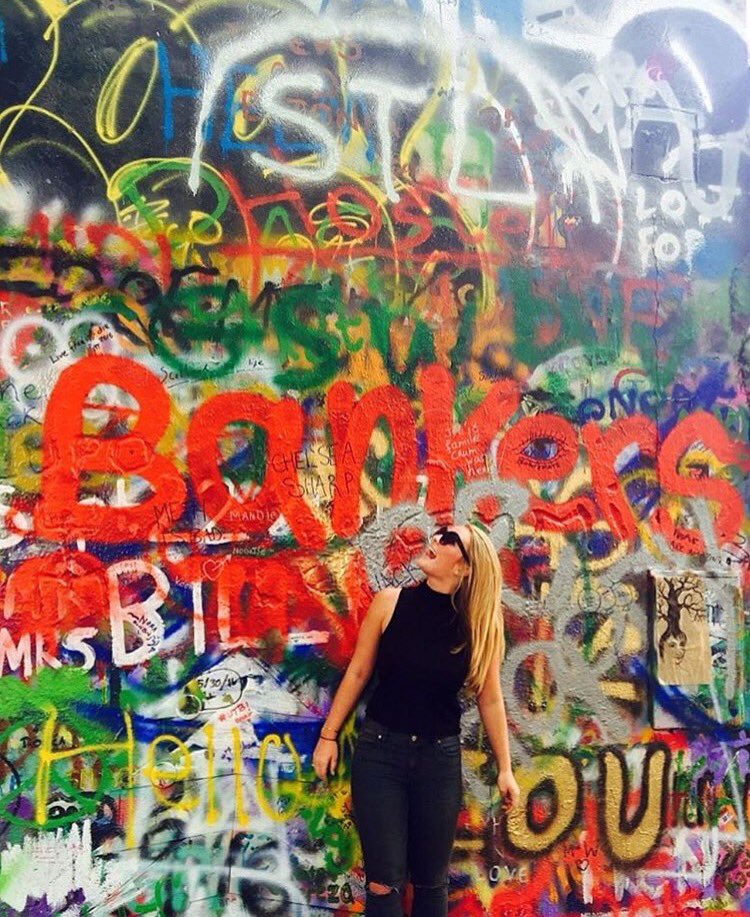 How cute is our sister Mackenzie?! She's studying abroad this summer in Prague!