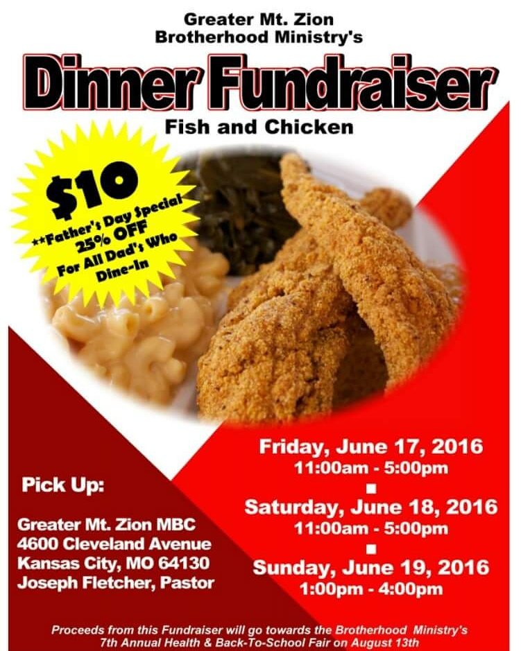 leftyab123's tweet photo. Help support the chicken and fish dinner fundraiser! $10 plates, call to order: 816-920-0687 Pls retwt #KansasCity https://t.co/Ydojh7c5h6