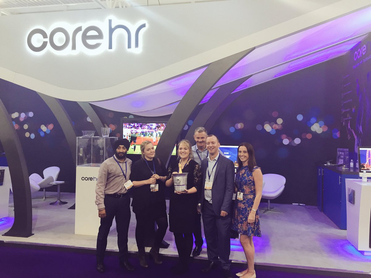 Access_PEO's tweet photo. We just won best stand at #HRSS16! Perfect end to a fantastic two days. Thanks @HRSS_RECEX 🏆 https://t.co/JRaNaHzfzW