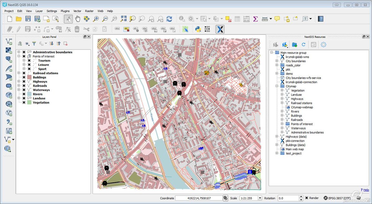 nextgis's tweet image. NextGIS Connect: working with your #nextgiscom Web GIS from desktop client (@QGIS) nextgis.ru/blog/connect/
