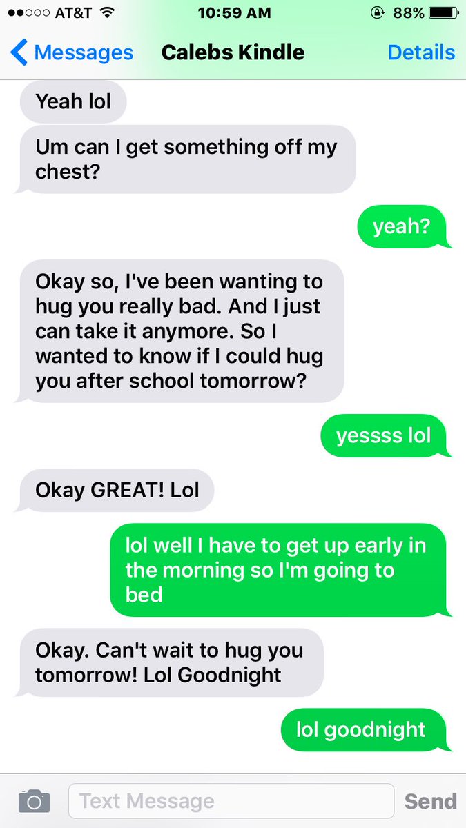 ryanobishop's tweet photo. middle school relationships #oldtexts 😂😂 https://t.co/Ds0LqtdMSB