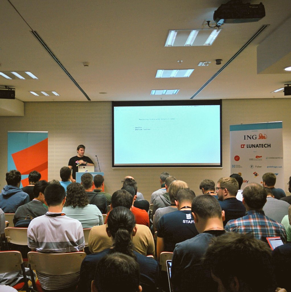 How can you master Scala with <a href="/intellijidea/">IntelliJ IDEA, a JetBrains IDE</a>? <a href="/Safela/">A. Podkhalyuzin</a> will talk about their Scala plugin. #scaladays