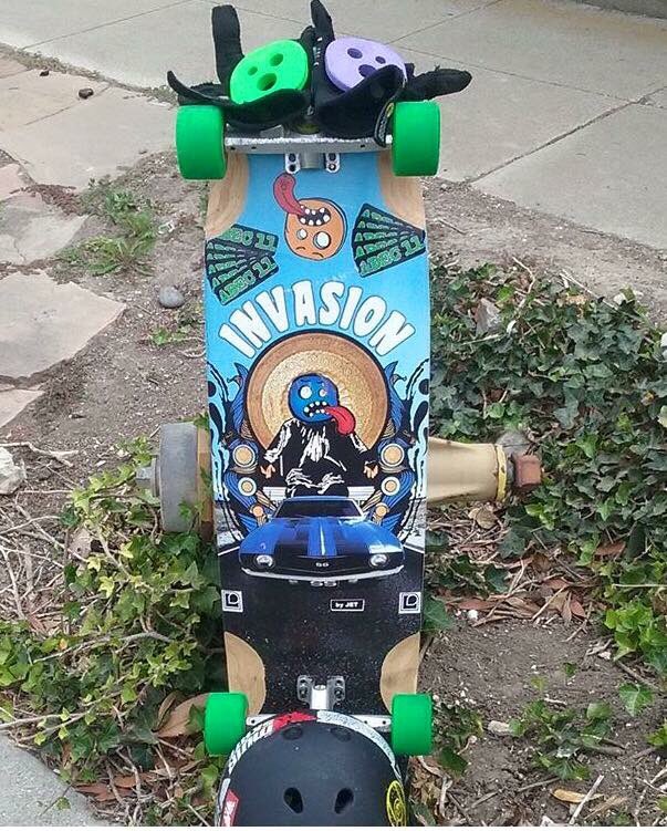 Sweet setup tagged by Robert Lomeli, thanks for the support 🙌 #abec11wheels <a href="/JetSkateboards/">Jet Skateboards</a>
