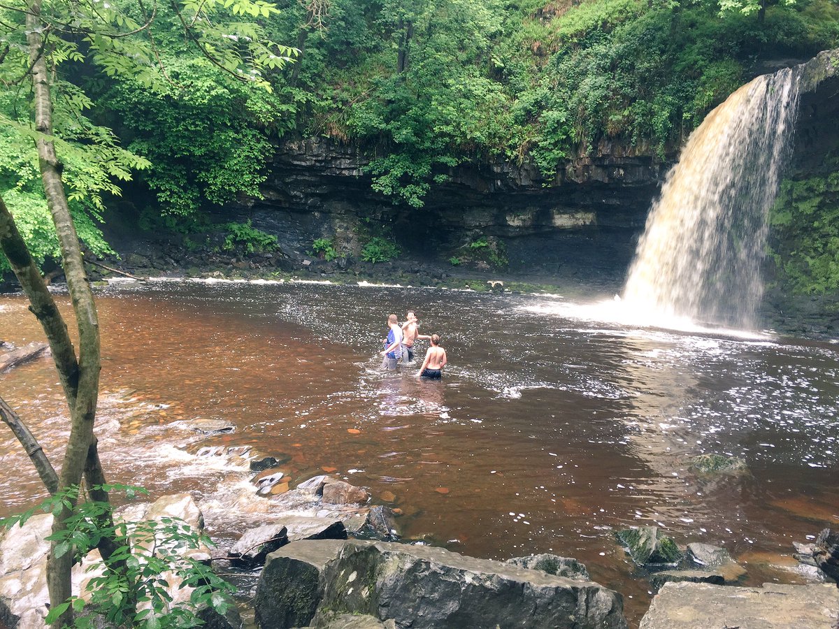 bridgewillows's tweet photo. Pretty special day yesterday w/@SkillForceCymru! A visit to Waterfall Country, a muddy walk and a swim!@SkillForceUK https://t.co/OB5irxW4XK