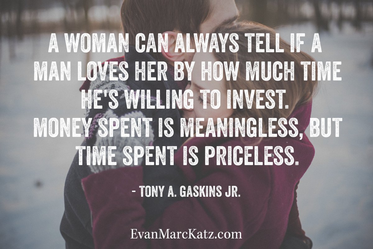 evanmarckatz's tweet photo. A man who's worth the investment takes the time to call you, spend time with you, and treats you with respect. https://t.co/CpKn8EWhlp