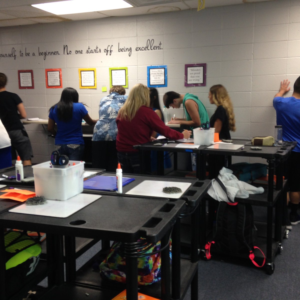 SarahVenJohn's tweet photo. #edcampict #thestandingclassroom https://t.co/iDxfAqSHAO