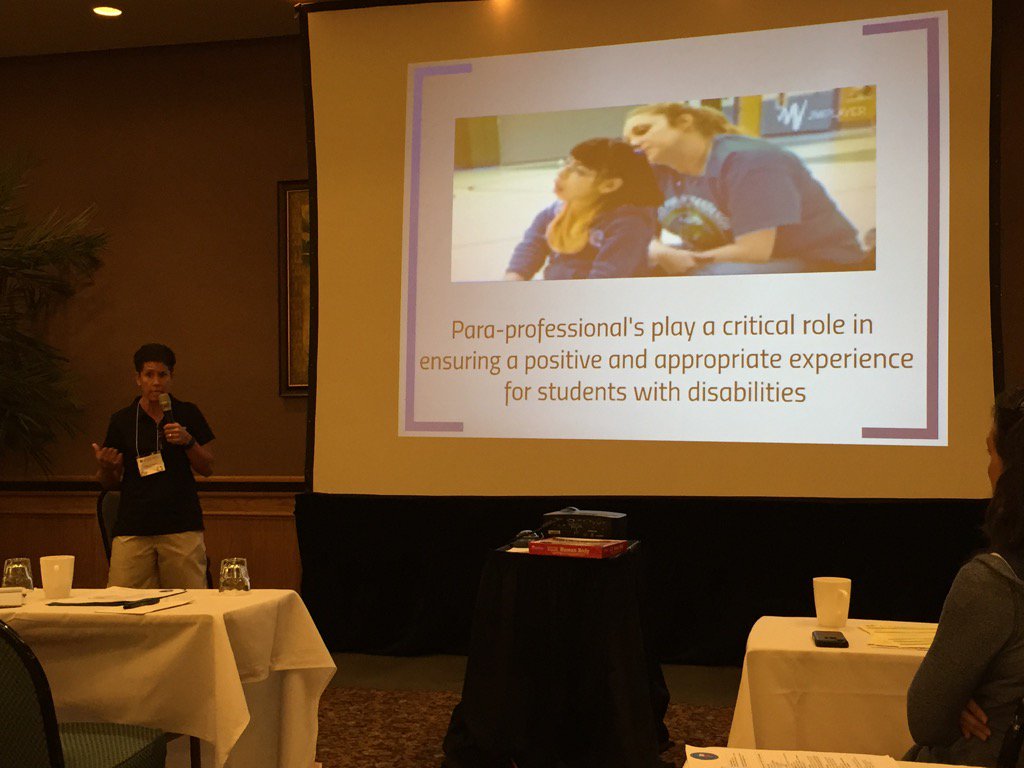 Inclusion presentation <a href="/SummitPadre/">SEA Summit S. Padre</a> from #northsideISD to wrap up the #seasummit2016 #physed 4 all #hlthed