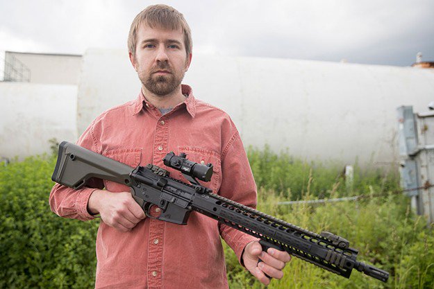 sevendaysvt's tweet photo. How political editor @paulheintz bought an AR-15 in a Five Guys parking lot https://t.co/9SqayNteow #vtpoli https://t.co/Fwe8PNC7z9