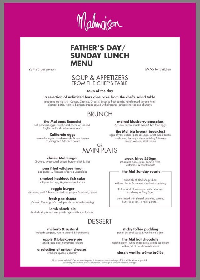 If your not following @malcheltenham yet then your missing out on our great #FathersDay deal &amp; amazing offers