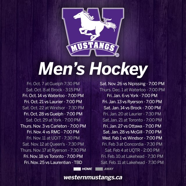 Men's Hockey drops the puck on the 2016-17 season on October 7th: bit.ly/1XrIQup #PurpleReign