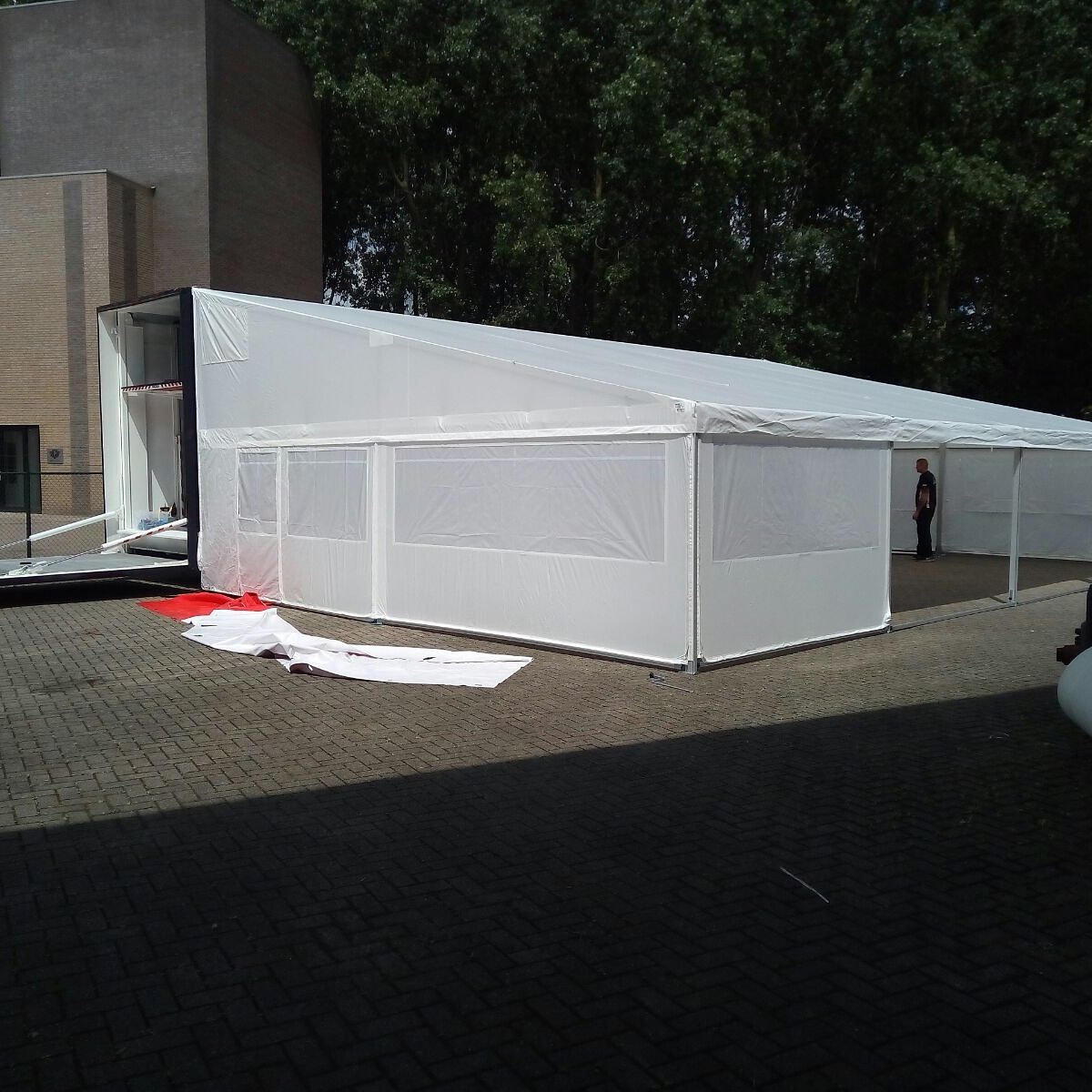 getrex's tweet photo. Tent 14 x 8 meter Van der Horst Motorsport https://t.co/DEuzrqT3sH