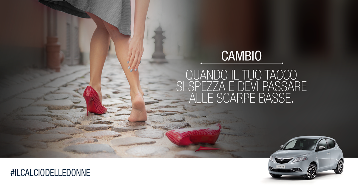 lancia_official's tweet photo. Ragazze, non preoccupatevi. Vi spiego io come funziona una partita #IlCalcioDelleDonne #Euro2016 https://t.co/sNzt9HeEiP