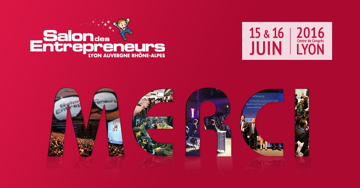 Go Entrepreneurs (@goentrepreneurs) on Twitter photo C'est terminé ! Merci à tous d'être venu au salon, on espère vous revoir pour une prochaine édition ! C'est terminé ! Merci à tous d'être venu au salon, on espère vous revoir pour une prochaine édition !