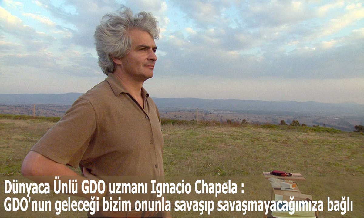 Yesilist's tweet photo. Dünyaca Ünlü GDO uzmanı Ignacio Chapela ile GDO, Türkiye ve gelecek üzerine konuştuk https://t.co/KPxeJzjqHX https://t.co/acdhlSRuTX
