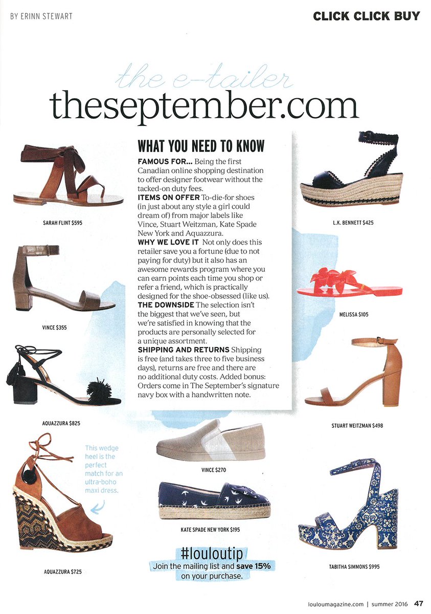 The September tweet media