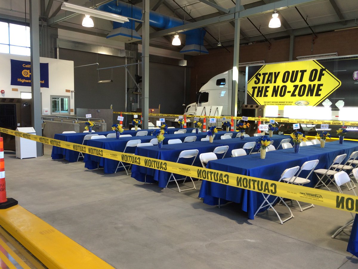 Caltrans8's tweet image. #JointPortofEntry #CVEF #CHP #Caltrans8 Ribbon Cutting Ceremony just South of NV/CA state line