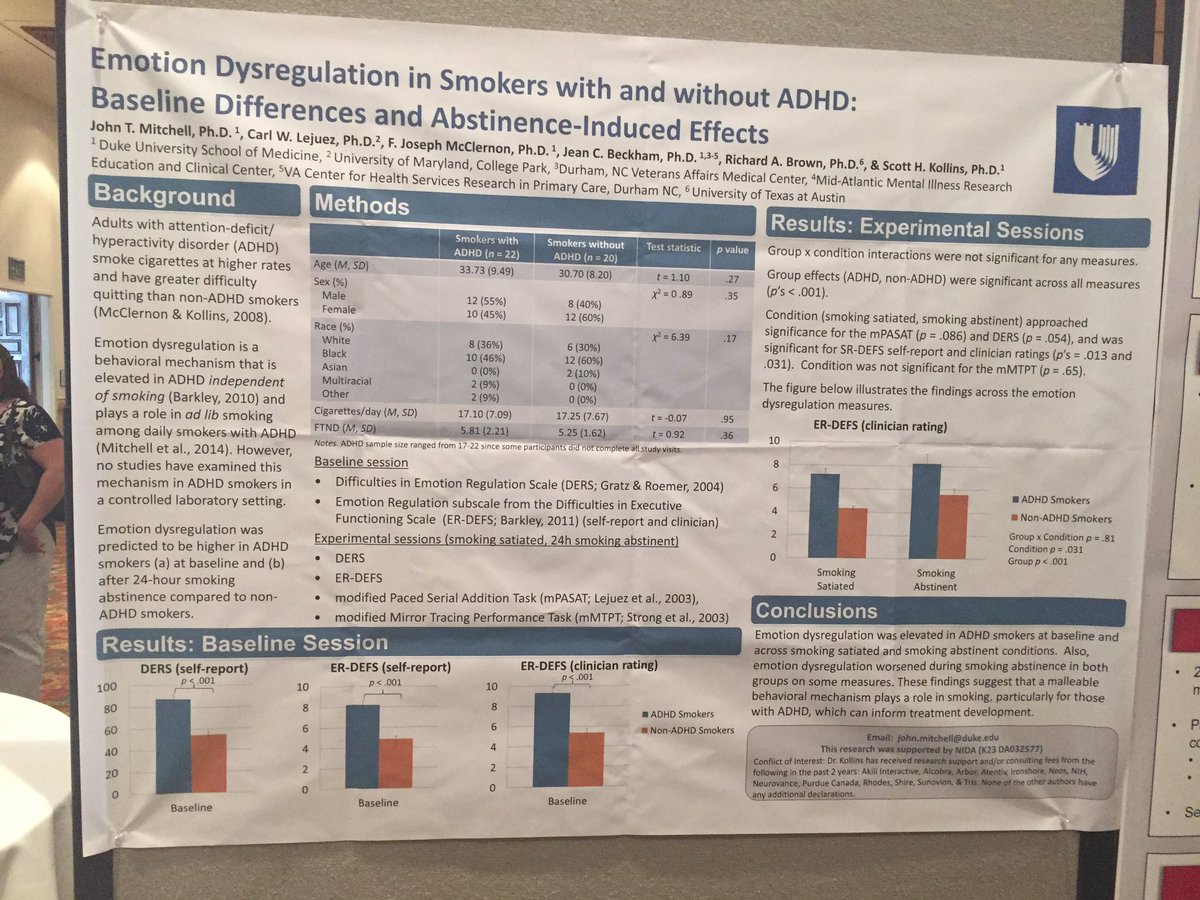jtm5000's tweet photo. Comorbidity posters to start your day #cpdd2016 @DukeCfAST @DukeAddictions #ADHD #depression https://t.co/8cgtkcTJab