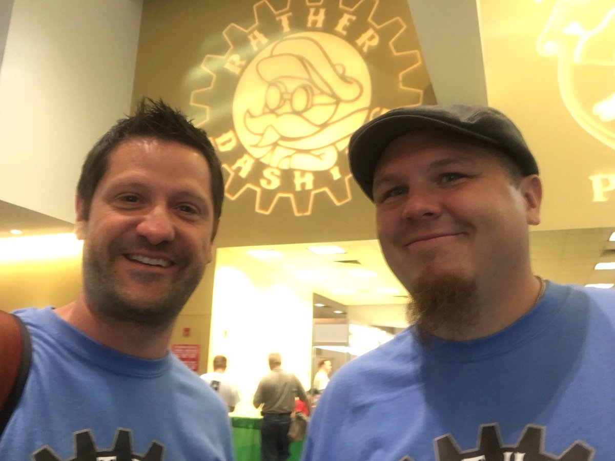 RatherDashing's tweet photo. Look who we found! Send us your pictures with Sir Barnaby and our #RatherDashing logo! #origins2016 https://t.co/MLgwezWsRz
