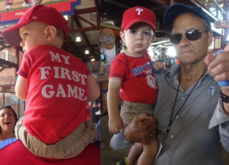 PCFHomeRun's tweet image. To celebrate Dad’s Day, tell everyone the story of #MyFirstGame. Send us your memories at homerunchallenge@pcf.org!