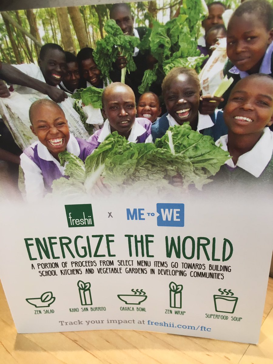 KyleKanovsky's tweet photo. Quick #brainfoodbreak @freshii had the Khoa San Burrito and helped support @metowe Back to @socialwestca @goodpin https://t.co/jrci8lwoYa