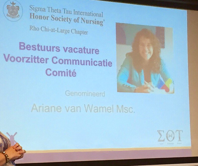 RhoChiNL's tweet photo. ALV @RhoChiNL stemt in met Ariane van Wamel als nieuwe voorzitter PR commissie, gefeliciteerd @Ariane_v_Wamel https://t.co/Sg0vobi9uG