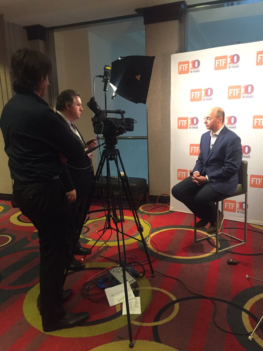 FTFnews's tweet photo. .@wmougayar is about to speak on the business of #blockchain now at #ftfsecops https://t.co/vw8JbPT2KU