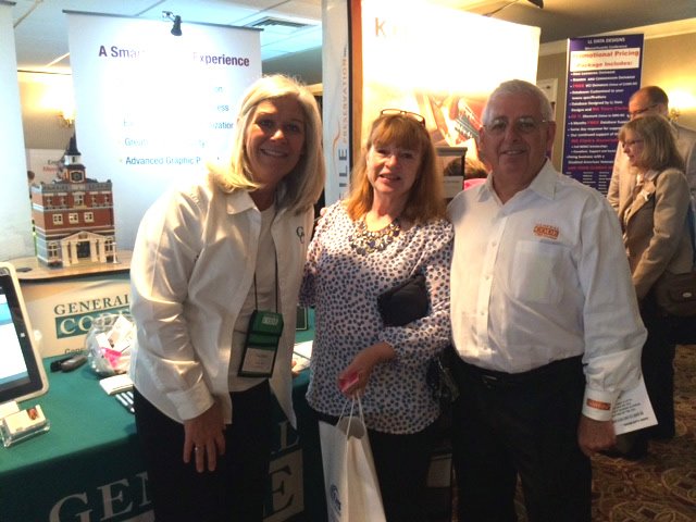 generalcode's tweet photo. Look who stopped by at #MTCA2016: @TownofNantucket Clerk Catherine Stover! #celebratingGCclients @MaClerks #MAClerks https://t.co/J0rZwDM14g