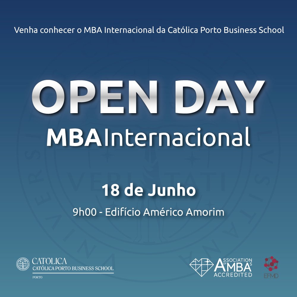 Saiba tudo sobre o MBA Internacional no próximo dia 18 de junho. 

Inscreva-se aqui: goo.gl/CDFEb5