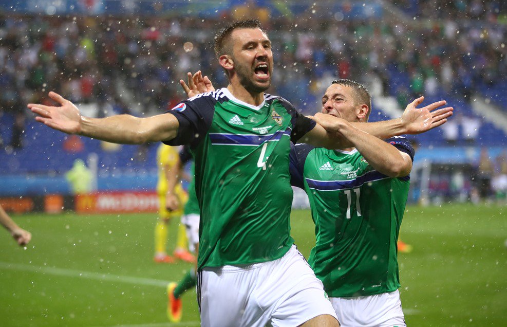 BlogNewsFeed's tweet photo. All eight of McAuley's #NIR goals have come in competitive fixtures. #EURO2016 #UKRNIR https://t.co/UfNDQtxHn4