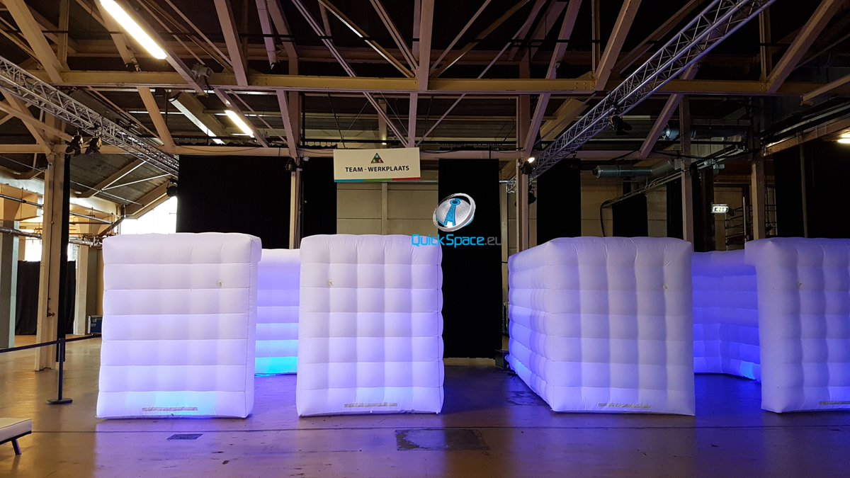 Events_NL's tweet image. #VOLGTIP vandaag: #QuickSpace @domeverhuur: QuickSpace Boxer domes @VanNelleFabriek / Unieke workshop ruimtes