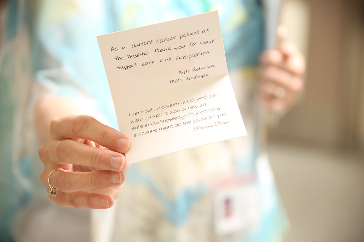 LakeridgeHealth's tweet image. We've been MAK'D by @millsmotors who dropped off lunch and these notes for ER and Paeds staff. #RandomActsOfKindness