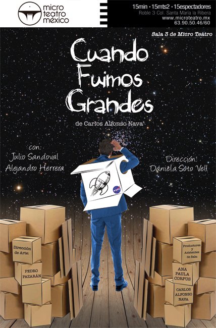 TeatroChilaquil's tweet photo. ¡Vamos a despedirnos en combo! @MicroTeatroMex @TeatroChilaquil @cuandofuimosMT @MonjesAntiZen https://t.co/94xXODzVt5