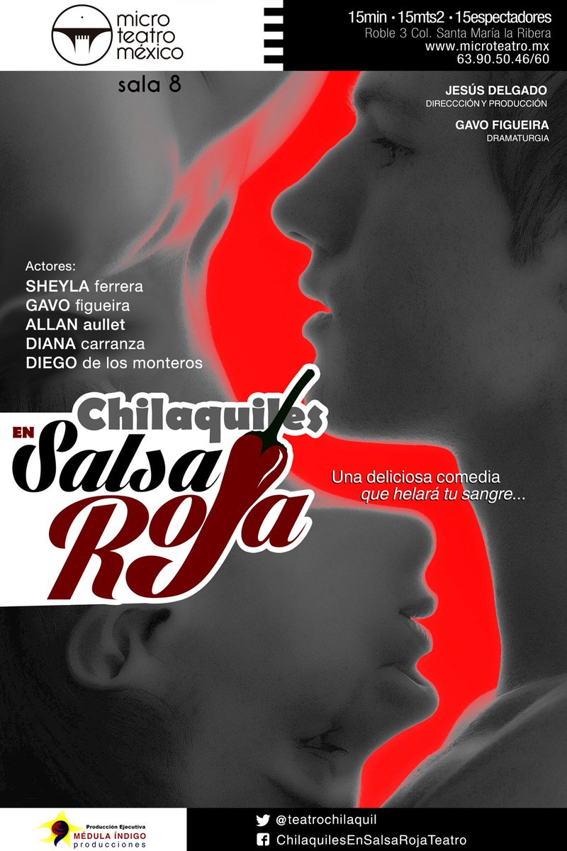 TeatroChilaquil's tweet photo. ¡Vamos a despedirnos en combo! @MicroTeatroMex @TeatroChilaquil @cuandofuimosMT @MonjesAntiZen https://t.co/94xXODzVt5