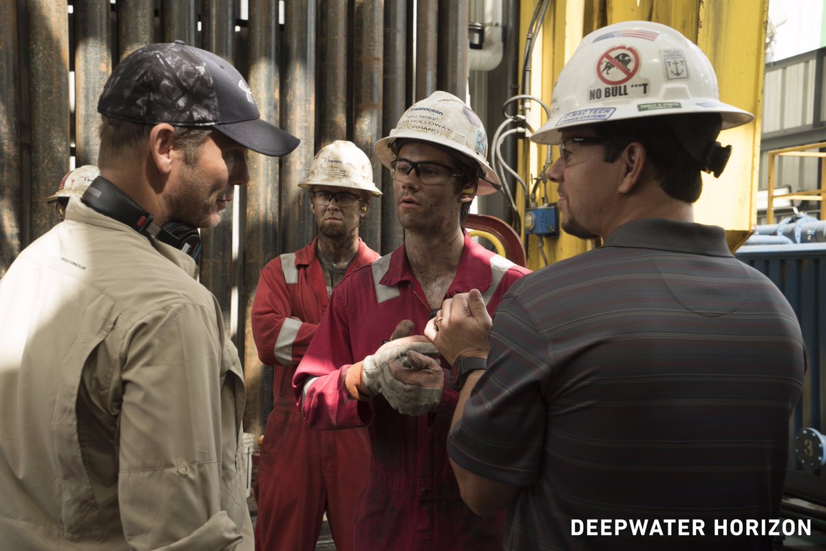 DWHMovie's tweet photo. "It's important that we never forget that this is a human story." Director Peter Berg on making Deepwater Horizon. https://t.co/ij4u3h7iID