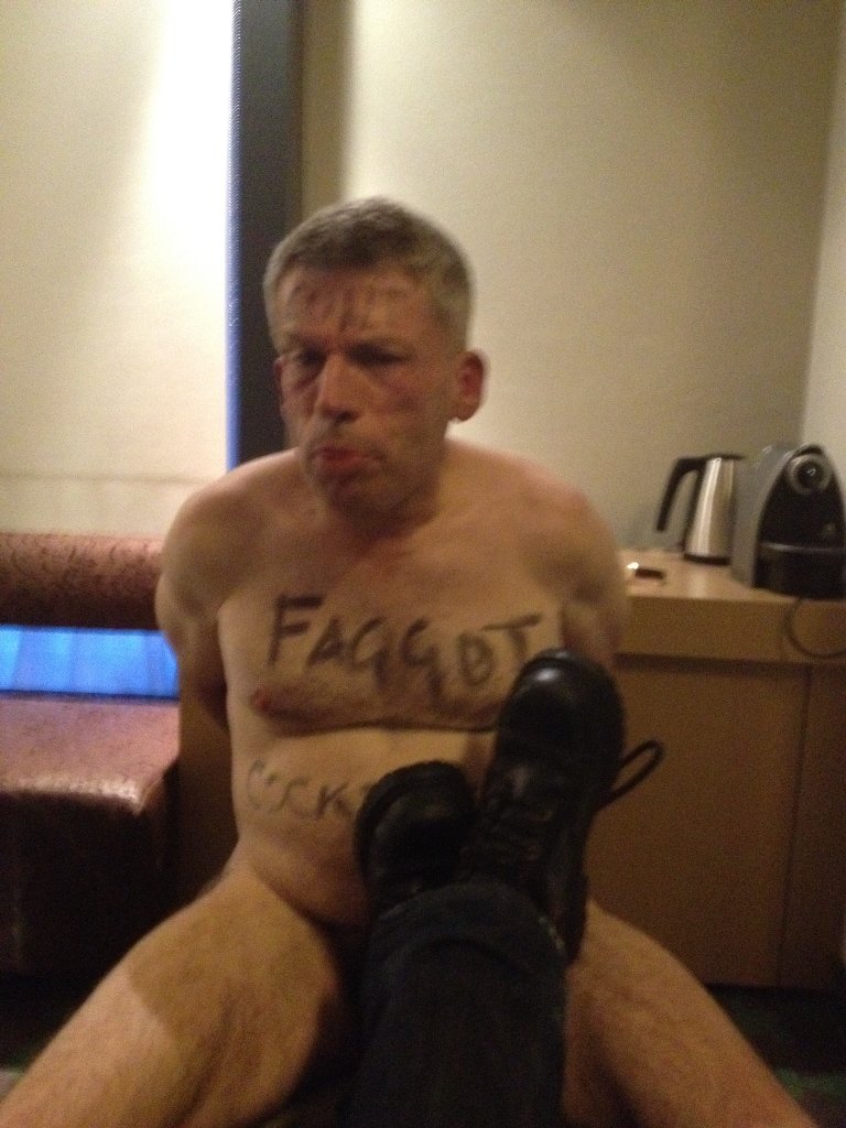 MasterTitanEu's tweet photo. This pathetic #faggot its timewasters. #cashrape #blackmail https://t.co/EAnXO1zBx4