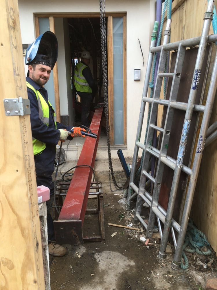 BarzelSteel's tweet photo. The team on another job site in North London #metalworks #structuresteel for more visit https://t.co/ZQqpXt3HWs https://t.co/wewpaxaQXw