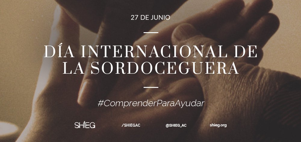SHIEG_AC's tweet photo. Hoy conmemoramos el Día Internacional de la Sordoceguera.
#SHIEG #ComprenderParaAyudar #DerechosHumanos https://t.co/HCFisZ159p