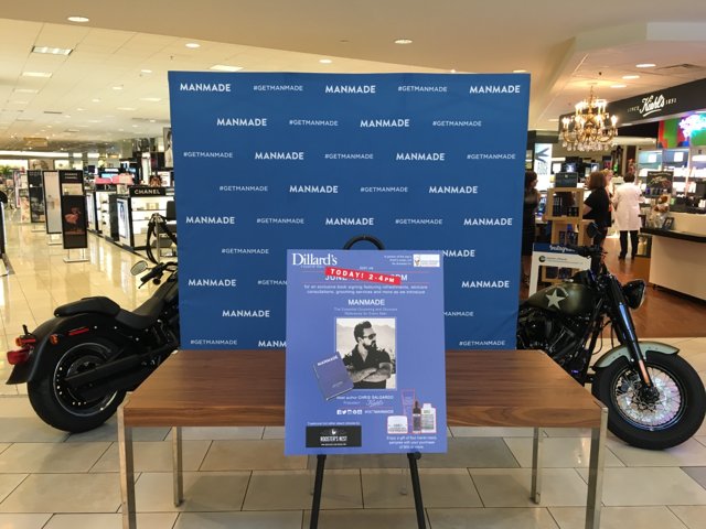 Kiehls's tweet photo. Join @kiehlsprez Chris Salgardo for a special @Dillards event at Fayette Mall #Lexington KY today 2pm #GetManmade https://t.co/3nu4Rds1KC