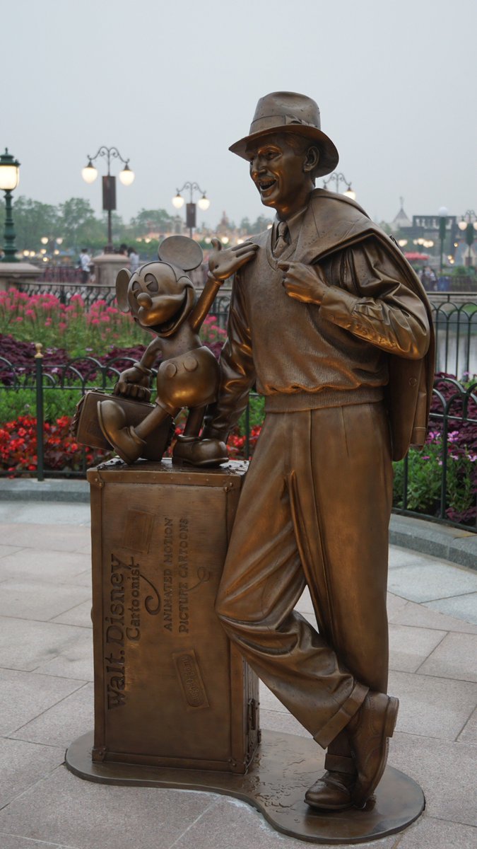 【レア物】Disney Partners Statue ピンバッジ Disney World Partners Statue Walt Disney And Mickey Mouse