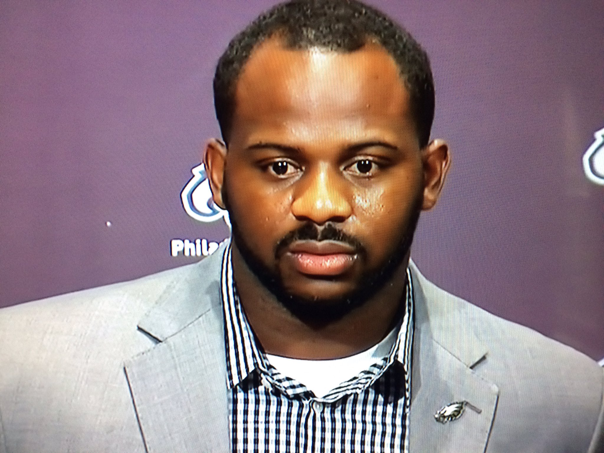 John Clark on Twitter "Fletcher Cox says first person he called when