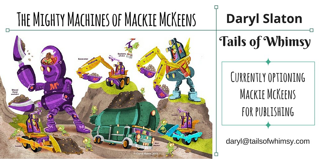 TailsofWhimsy's tweet photo. We're optioning Mackie for publishing--connect with us at #Licensing16 @licensingexpo #licensingexpo #DarylSlaton https://t.co/VQHPVSj3V0