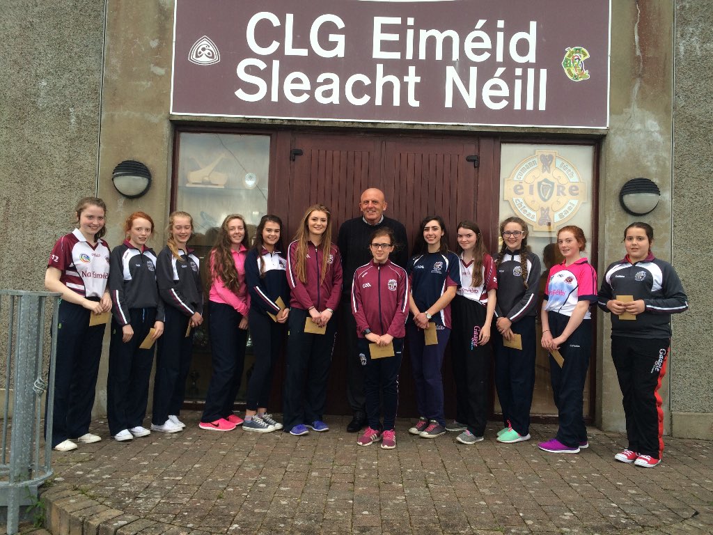 Club members who received assistance from C.L.G Eiméid Gaeltacht Fund June 2016.