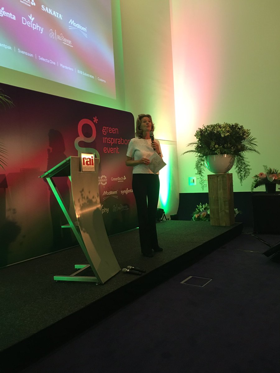 Simone van Trier is opening the #GreenInspirationEvent