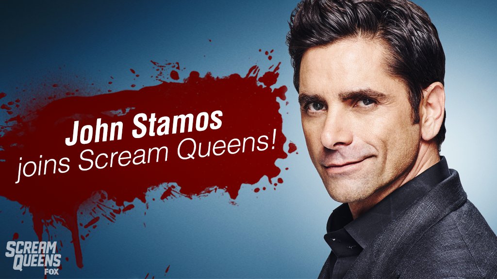 We have an announcement to die for: <a href="/JohnStamos/">John Stamos</a> is joining #ScreamQueens for Season 2! fox.tv/1WPvatf 💉🏥