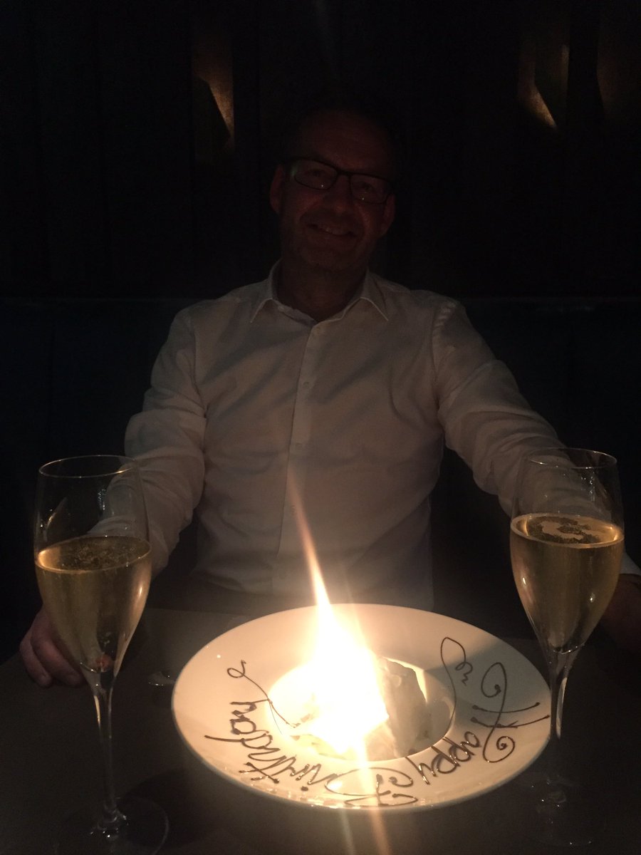 Deb_Troika's tweet photo. A delicious birthday treat @mrestaurants_  Thank you! https://t.co/KHBCTpveJp