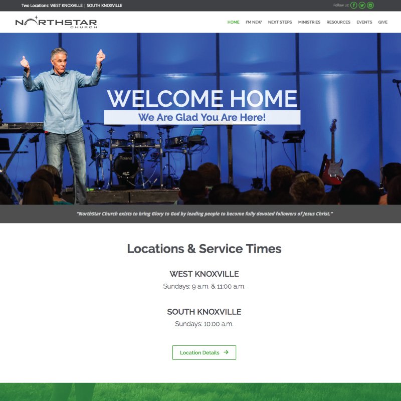 knoxdevdotcom's tweet photo. Latest addition to the #webdesign #portfolio - Media rich church #website. #Knoxville 

https://t.co/AjlshusLwe https://t.co/MO1icYsNAS