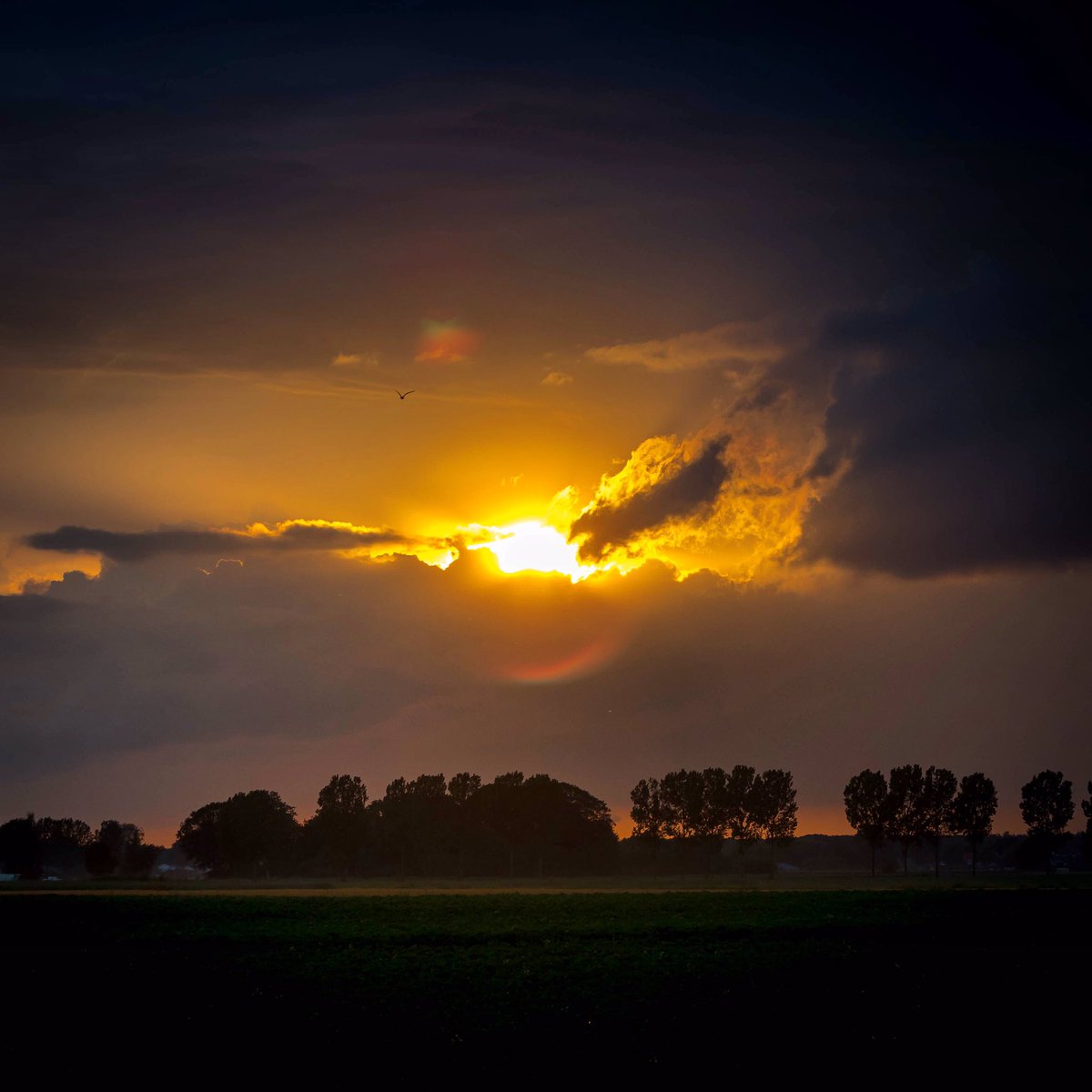 TRaemdonck's tweet photo. Beautiful sunset @frankdeboosere @NoodweerBe https://t.co/75xUD6hhZW