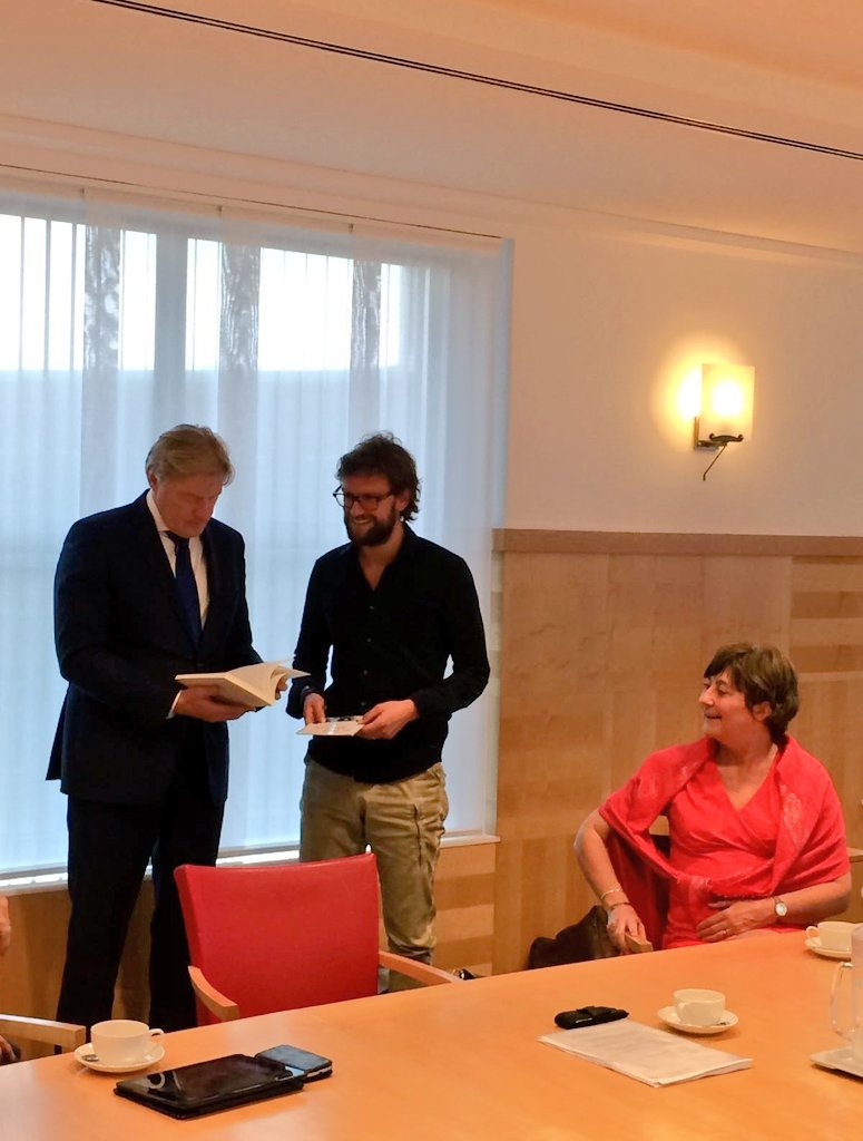 Wat een mooi bezoek aan <a href="/mjrijn/">Martin van Rijn</a> met sterk verhaal van #JIM &amp;jongere! Verslag en foto's volgen door @sylviaverhulst