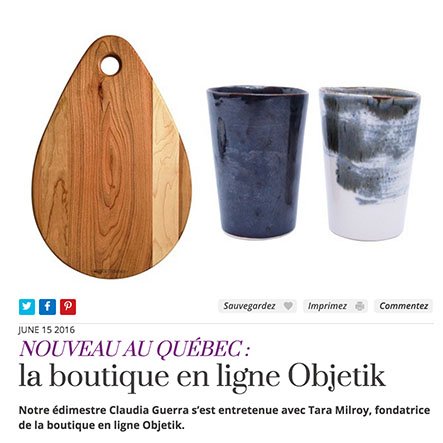 ObjetikDesign's tweet photo. https://t.co/50bP6tIrB5 Un gros #merci @laclaudita @maisonetdemeure pour ce bel #article #quebecdesign #designshop https://t.co/thlXvgdfI7